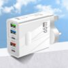 Universal Fast Charger – Type-C PD + Dual USB | Compact Travel Adapter (RMG Nexus Recommended)