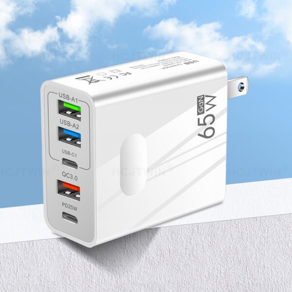 Universal Fast Charger – Type-C PD + Dual USB | Compact Travel Adapter (RMG Nexus Recommended)
